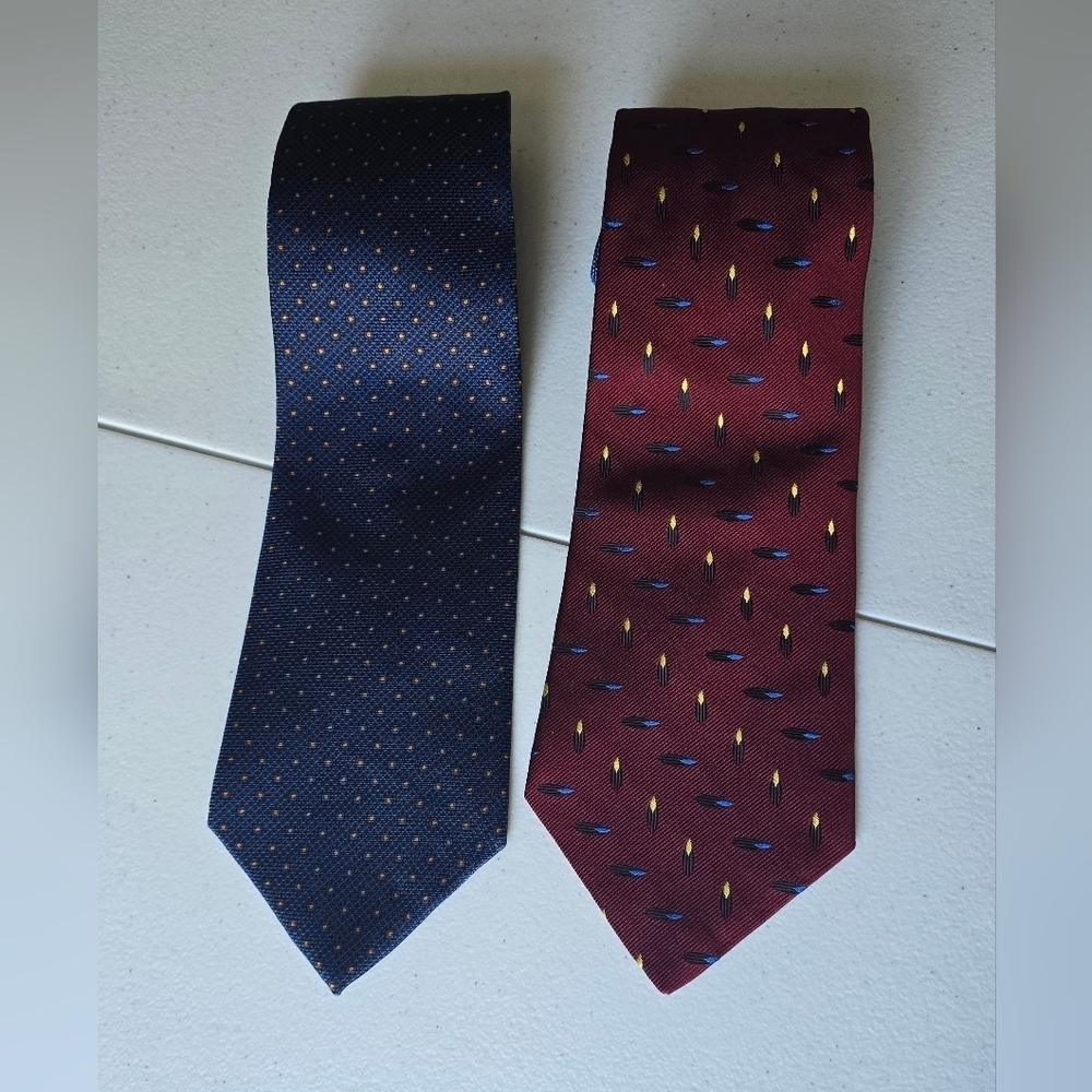 Tommy Hilfiger Bundle Mens blue&red ties